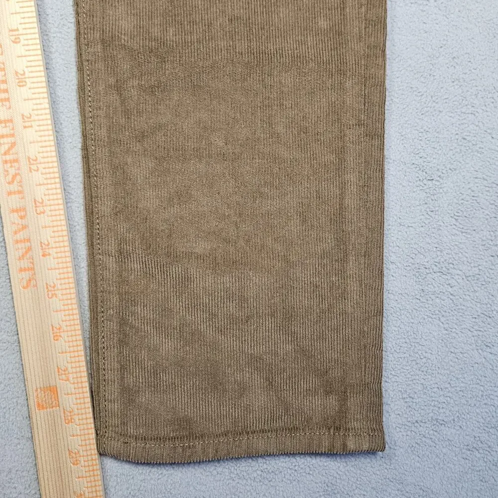 J.Crew 484 Corduroy Pants Mens 33x30* Brown Slim Straight Casual Preppy Academia